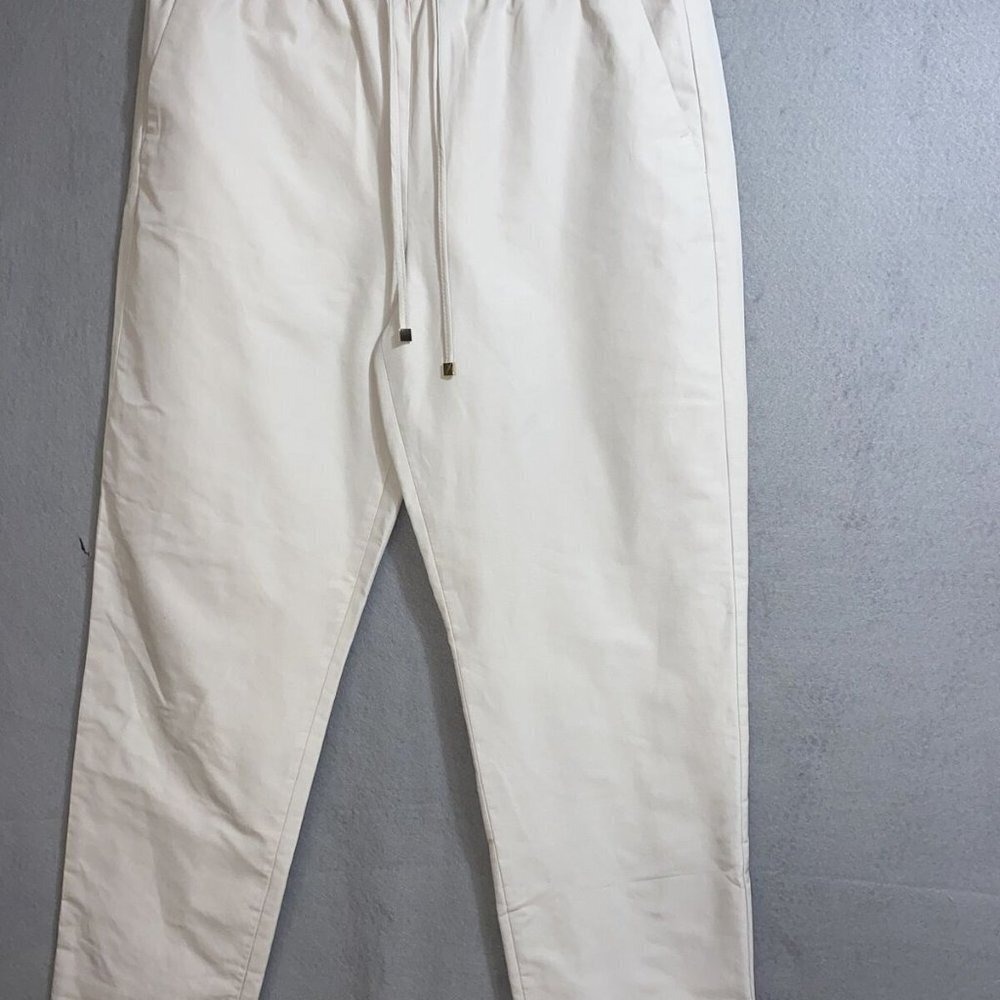 Drawstring Casual Pants Elastic Waist Relaxed‎ Fit Trousers